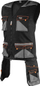 Jeletë pune NEO WORK VEST HD Slim, L, me plot xhepa, e zezë