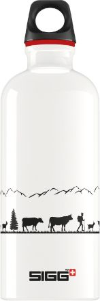 Shishe uji alumini SIGG Traveller, 20Oz, pa BPA, e bardhë