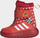 Çizme dimërore fëmijësh Adidas Winterplay Disney Minnie Jr IG7191, ujërezistente, me shirit ngjitës, të kuqe