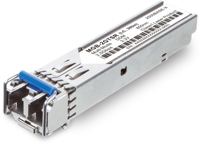 Модул SFP Планет MGB-2GTSR, 2.5Gbps, 850nm, LC, сребрен