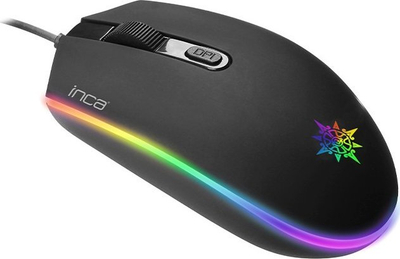 Maus gaming Inca IMG-GT13, 1200 DPI, RGB, USB, i zi