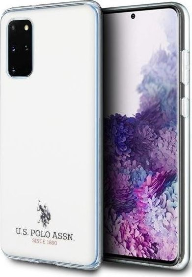 Mbrojtëse për Samsung S20 US Polo Assn, e bardhë
