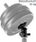 Kokë trepodi Mantona Onyx 12 Ball Head, ngarkesë 12kg, piaster Arca-Swiss, e zezë