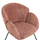 Kolltuk Harnis bouclé (HM9603.02), rozë/ zezë