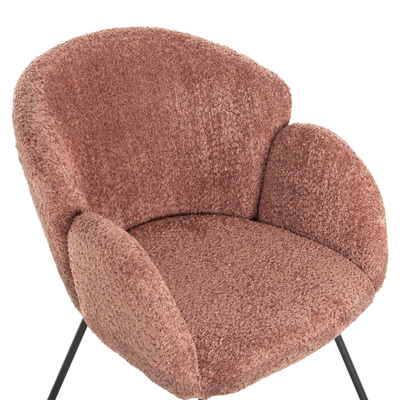 Kolltuk Harnis bouclé (HM9603.02), rozë/ zezë