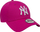 Капа New Era League Essential 9Forty New York Yankees Jr, полиестер, розова
