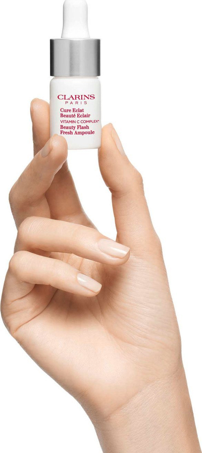 Ampulë fytyre Clarins Beauty Flash Fresh, 8ml, efekt freskie