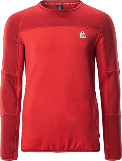 Bluzë sportive për burra Elbrus Molic Polartec, termike, XL, e kuqe
