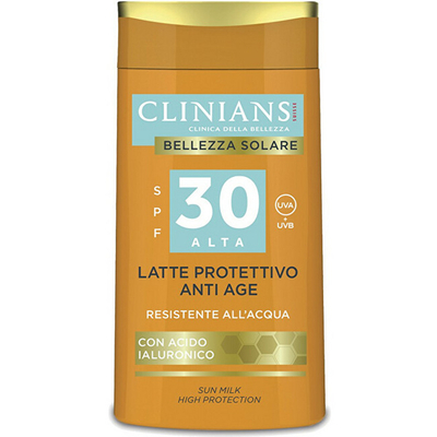 Qumësht mbrojtës ndaj diellit Clinians SPF 30 Protective (Anti-Ageing Sun Milk), 200 ml