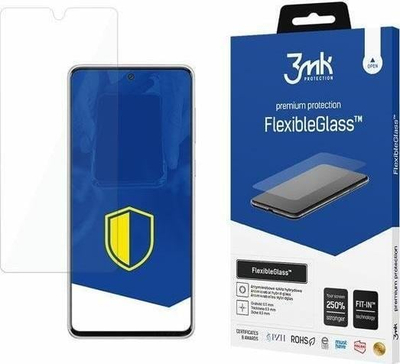 Mbrojtës ekrani 3MK FlexibleGlass për Samsung A73 5G, xham hibrid, ultra i hollë, transparent