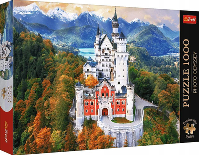 Puzzle Trefl Premium Plus Neuschwanstein Castle, 1000 copa, shumëngjyrësh