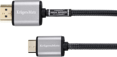 Kabllo HDMI Kruger&amp;Matz KM0325, Mini HDMI në HDMI, 1.8m, e zezë