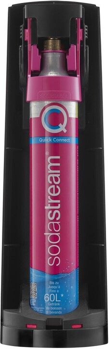 Pajisje për karbonizimin e ujit Sodastream Terra, e zezë