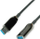 Kabllo USB Roline 3.2 Gen 1 Active Repeater AOC, 15m, i zi