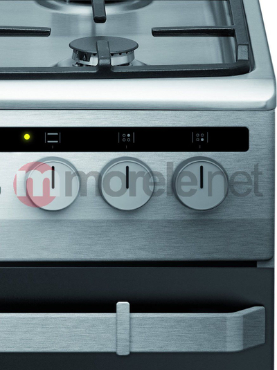 Shporet i pavarur Gorenje 58GE3.43HZpTaDNAQ, 50cm, furrë elektrike me pastrim me avull, pianurë me gaz, inox