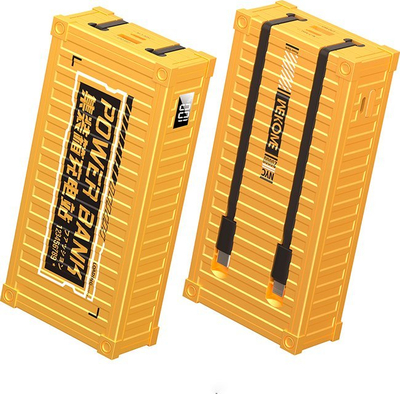 Powerbank Wekome WP-341, 20000mAh, karikim i shpejtë 22.5W, i verdhë