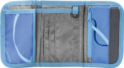 Portofol COOCAZOO Wallet Cool Breeze, material poliester i papërshkueshëm nga uji, me rrip, blu