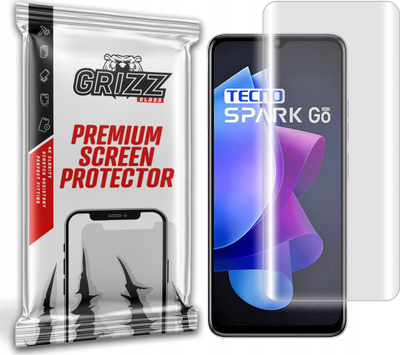 Заштита за екран GrizzGlass Hydrofilm, Tecno Spark Go 2023, хидрогел, транспарентна