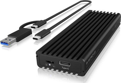 Disk Icy Boc M.2 NVMe / SATA - USB 3.2 Gen 2 (IB-1817MCT-C31), i zi