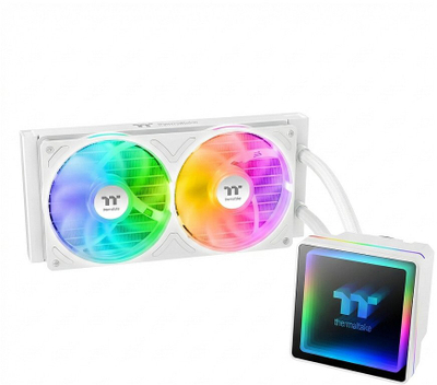 Ftohës uji për CPU Thermaltake TH240-S V3 ARGB Sync, 240mm, AIO, i bardhë