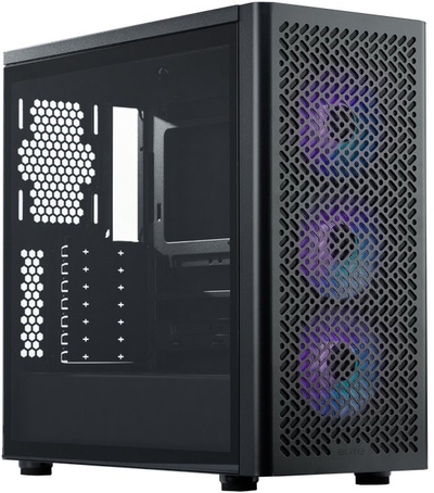 Kasë PC Cooler Master Elite 502, MIDI Tower, ARGB, e zezë