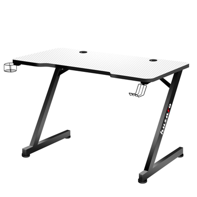 Tavolinë lojërash Huzaro Hero 2.5, 120x60 cm, 18 mm, e bardhë
