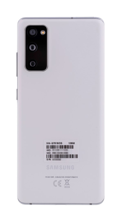 Celular Samsung Galaxy S20 FE 5G, 6.5", 128GB, 6GB RAM, i bardhë