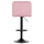 Stol bar HM DIANA HM202.42, rrotullues, kadife, dusty pink