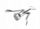 Hapëse vere inox me krahë, mekanizëm levë, metalike