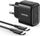 Karikues muri Ugreen USB C 25W PD me kabllo USB C 2m, i zi