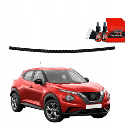 Заштитна фолија за багажник GrizzProtector BodyShield, Nissan Juke Facelift 2024-2026, карбон ефект, црна