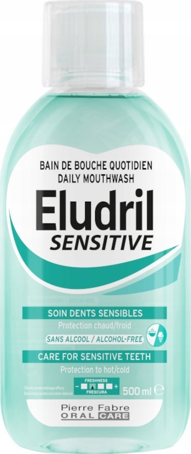 Водичка за уста Eludril Sensitive, 500 ml