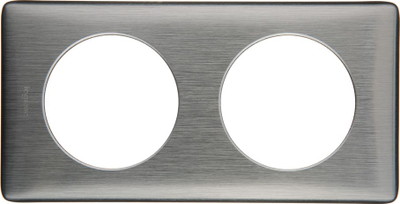 Kornizë dyshe Legrand Celiane Universal 068972, IP20, plastike, e bardhë