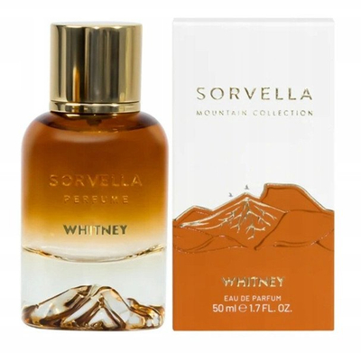 Ujë parfumi Sorvella Mountain Whitney, 50ml, aromë drunore agrumore