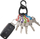 Организатор за клучеви Nite Ize KeyRack, со карабин и отварач за шишиња, црн