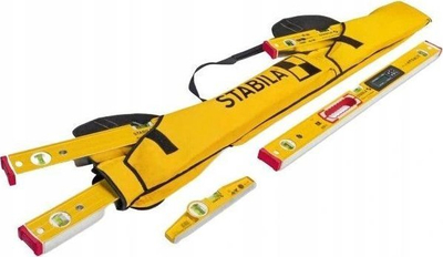 Çantë për nivelë Stabila Level Bag, 6 ndarje, 207cm, e verdhë