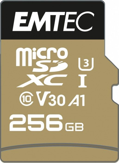 Kartë e memories EmtecSpeedin Pro MicroSDXC, 256 GB, Class 10, UHS-I/U3 A1 V30