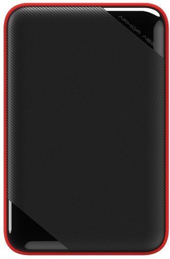 Disk i jashtëm Silicon Power Armor A62, 2TB, USB 3.2, zi me tkuqe