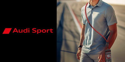 Rrip telefoni Audi Sport Phone Lanyard, universal, 120cm, i kuq