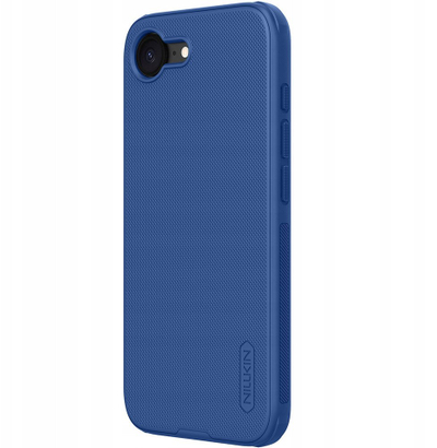 Маска Nillkin Super Frosted PRO за iPhone 16e, против гребнатини, цврста заштита, сина