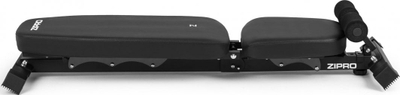 Stol fitnesi Zipro Jacked, 230kg, 110 x 41.5 x 112 cm, i zi