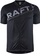 Fanellë biçiklete Craft Endurance Core Logo Jersey, material elastik i riciklum, me xhepa mbrapa, e zezë