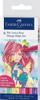 Set pena arti Faber-Castell PITT Artist Pen Shōjo, 6 copë, shumëngjyrësh