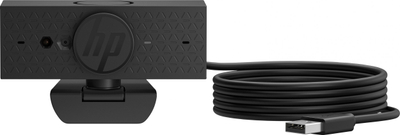 Веб-камера HP Webcam 625 FHD, 1080p, автофокус, црна