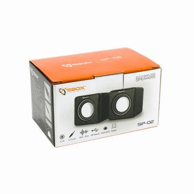 Altoparlantë SBOX, USB, SP-02, 2X1.5W