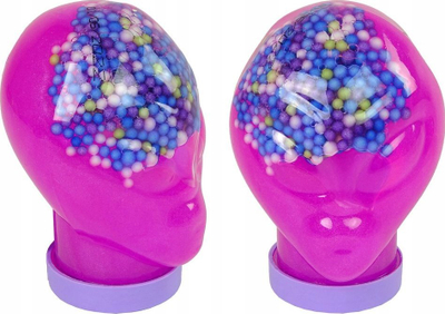 Lodër slime Mr.Boo Hand Gum Raspberry, 120g, me kokrriza, rozë