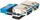 Adaptues USB InLine 33444I, 2x USB A femër në 19 pin, USB 3.0, blu