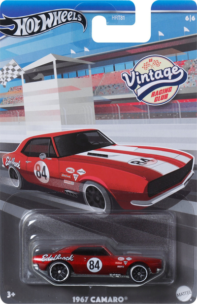 Makina lodër Hot Wheels Vintage Racing Roy Car, shkallë 1:64, metal die cast, shumëngjyrëshe