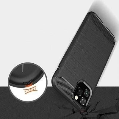 Kornizë mbrojtëse Lux Carbon Black iPhone 12 Mini 5.4 Standard