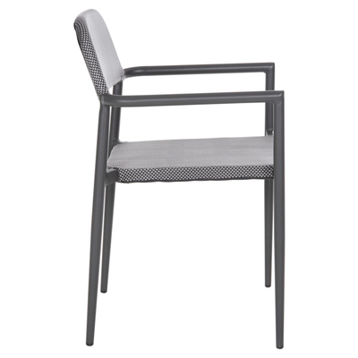 Kolltuk alumini Ronny 53x51x80Hcm (HM5998.01), gri